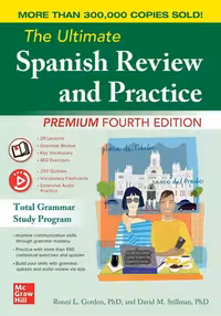 د التیمیت اسپنیش ریویو اند پرکتیس | کتاب اسپانیایی The Ultimate Spanish Review and Practice 4th