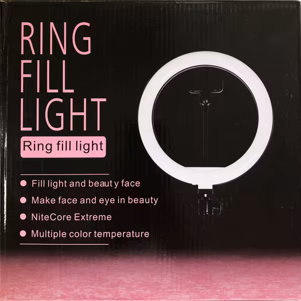 رینگ لایت حرفه ای RING FILL LIGHT مدل QX-260
