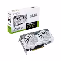 کارت گرافیک ایسوس DUAL GeForce RTX 4060 Ti White OC Edition 8GB