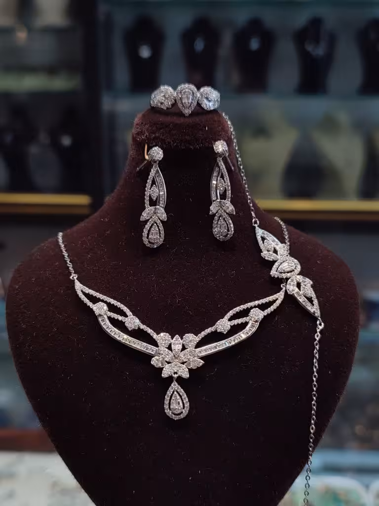 سرویس نقره زنانه – کد Ss302