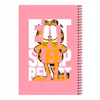 دفتر مشق 80 برگ اس جی مدل برنامه گارفیلد