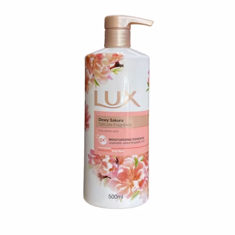 شامپو بدن لوکس 500 میل رایحه ساکورای شبنم دار – LUX BODY WASH SAKURA