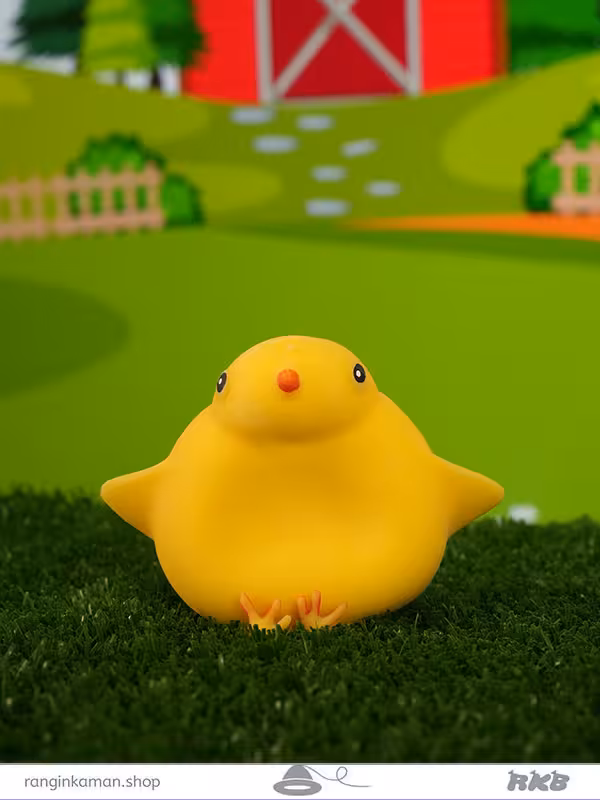 فیجت خامه ای جوجه پا کوچولو Fidget chicken