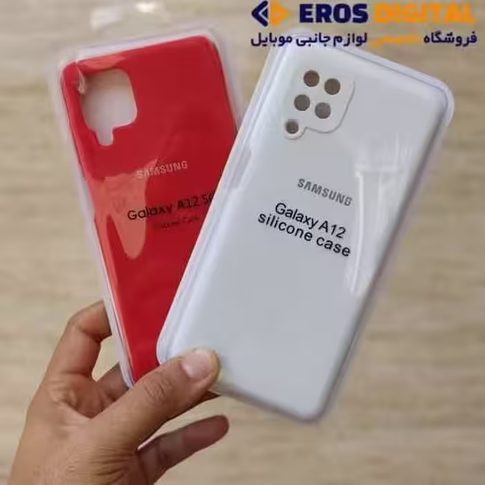 قاب سیلیکونی اورجینال سامسونگ A12 4G