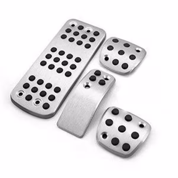 روکش پدال خودرو وارون مدل P-358-RC مناسب برای رانا بسته 4 عددی