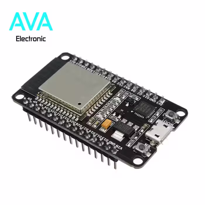 برد توسعه ESP32 دارای بلوتوث و Wifi با مبدل CP2102 مدل 30 پین