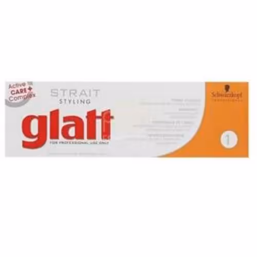 گلت کرم صاف کننده مو برای موهای طبیعی فر و نازک و رنگ شده شماره glatt STRAIT STYLING 1