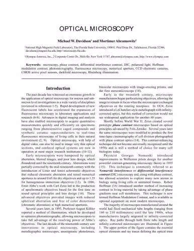 خرید و دانلود نسخه کامل کتاب Optical Microscopy