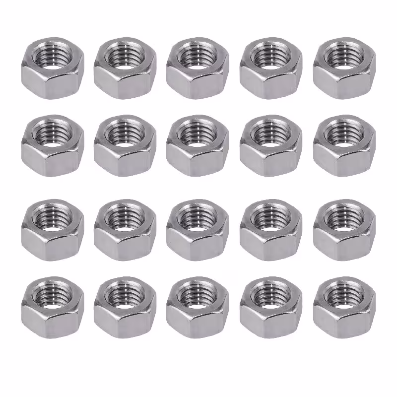 مهره آهنی سایز  M4 بسته 20 عددی