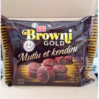 مینی کیک براونی گلد اتی با مغز شکلاتی 9 عددی 180 گرم | amazonchi