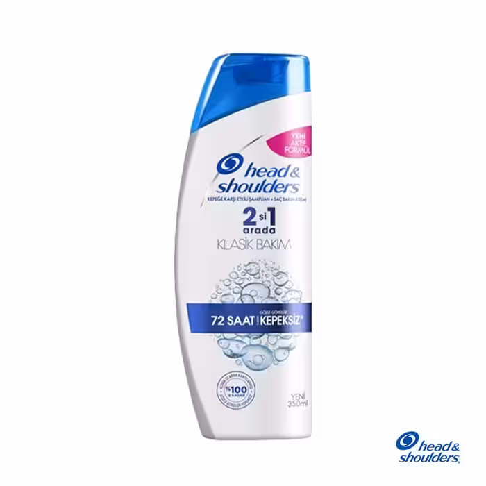 شامپو ضد شوره شولدرز کلاسیک Classic Clear 2in1 حجم 330 میل
