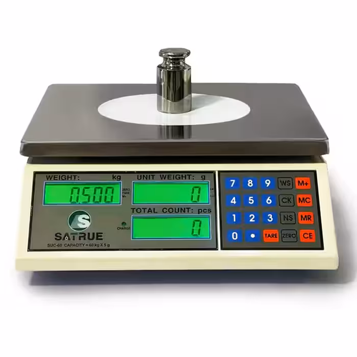 ترازوی ساتریو قطعه شمار 6 کیلو با دقت 0/2