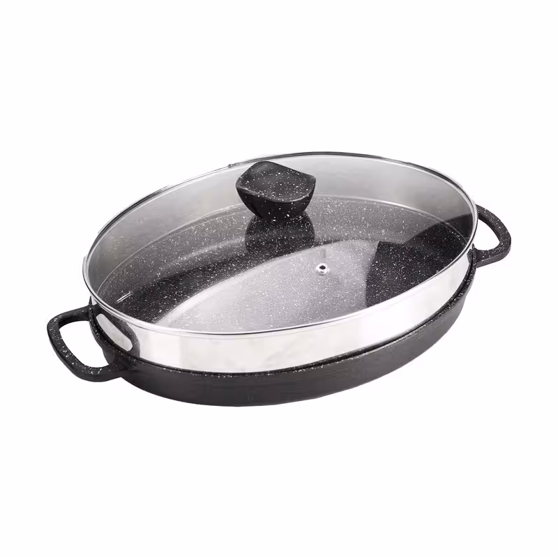 تابه گریل چدن نالینو مدل Angle