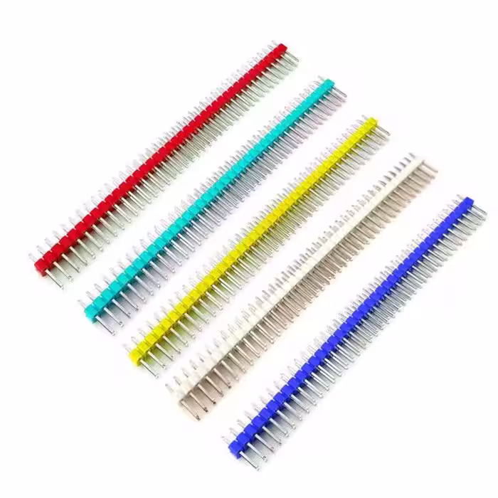 پین هدر 40*2 نری صاف 2.54mm رنگی