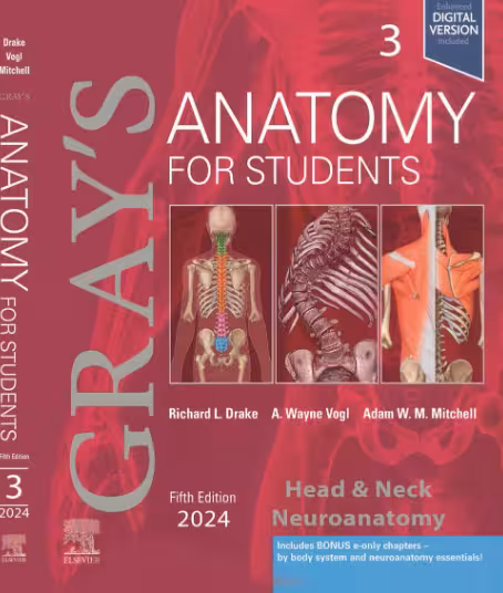 کتاب Gray's Anatomy for Students 2024 VOL 3