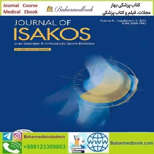 Journal of ISAKOS Volume 7 Issue 1 to 6 2022 TRUE PDF price 6€ - کتاب پزشکی بهار