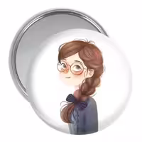 آینه جیبی خندالو مدل دخترونه کد 5495