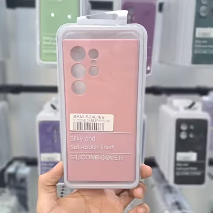 قاب محافظ سیلیکونی گوشی سامسونگ S24 ULTRA