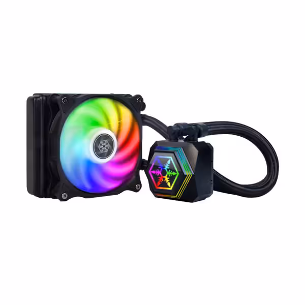 فن مایع سی پی یو سیلور استون مدل SST-PF120-ARGB