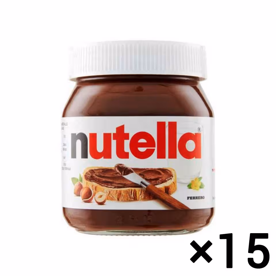شکلات صبحانه نوتلا فندقی ترک 400 گرم باکس 15 عددی nutella
