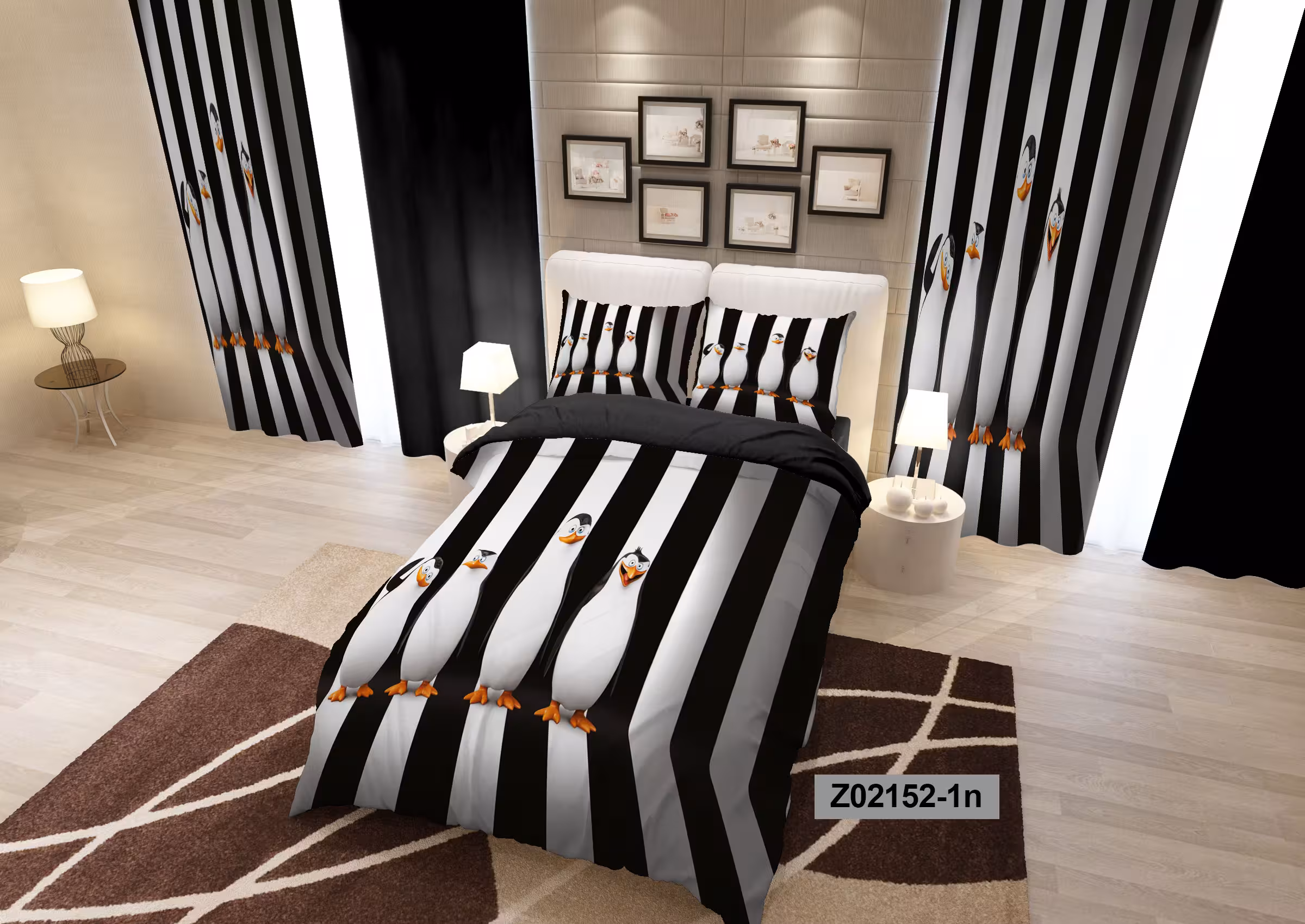 لحاف روتختی تنسل سه بعدی (3D) کالای خواب متین کد 2152