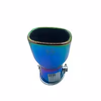 سر اگزوز جی اس مدل 206 دم کج چهار گوش هفت رنگ کد 218