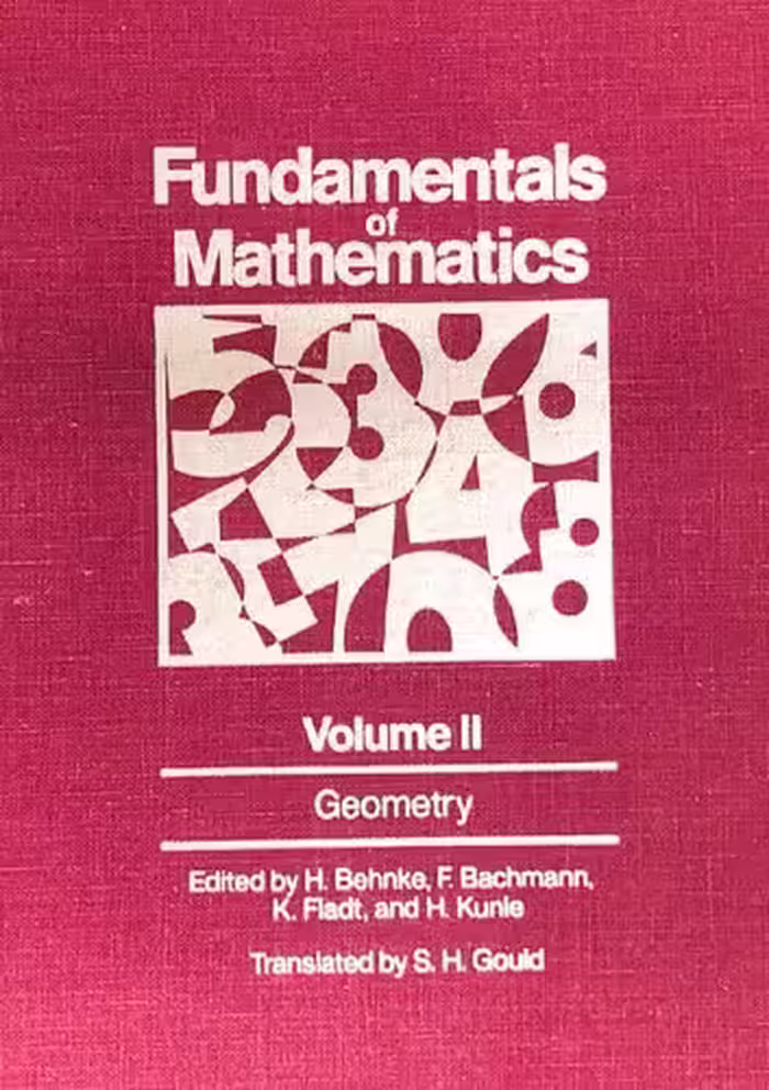 خرید و دانلود نسخه کامل کتاب Fundamentals of Mathematics: Geometry