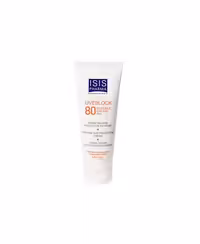 ضد آفتاب مینرال بی رنگ یووی بلاک SPF80 آیسیس فارما 40 میلی لیتر