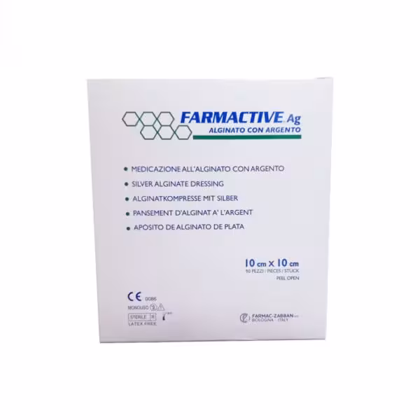 پانسمان فارم اکتیو آلژینات نقره دار Farmactive Alginate Ag