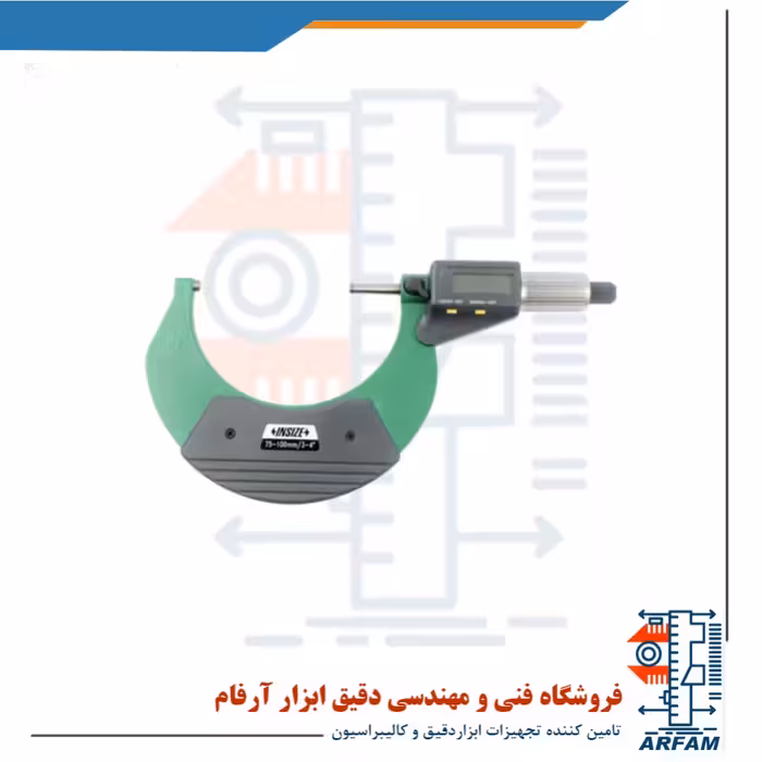 میکرومتر دیجیتال اینسایز خارج سنج 100-75 میلی متر مدل 100-3109