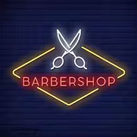 تابلو نئون طرح آرایشگاه