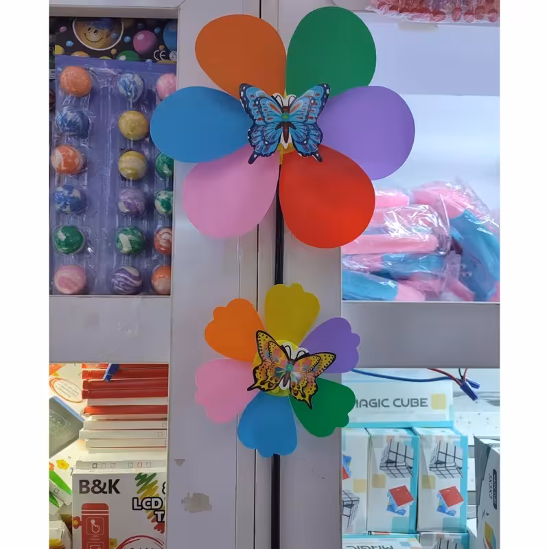 فرفره 6 پر دو تایی با کیفیت اسباب بازی 1