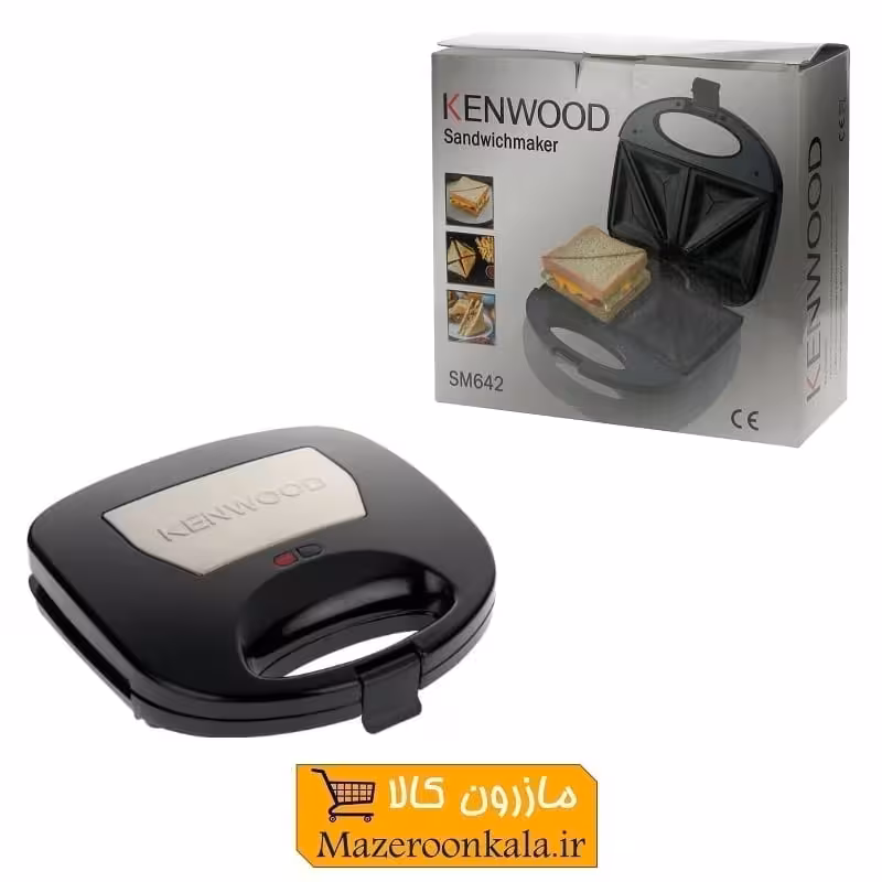 ساندویچ ساز Kenwood SM642 کنوود 2 خانه HGZ-001