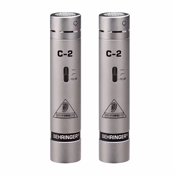 میکروفون کاندنسر Behringer مدل C2 مناسب برای ضبط استودیویی