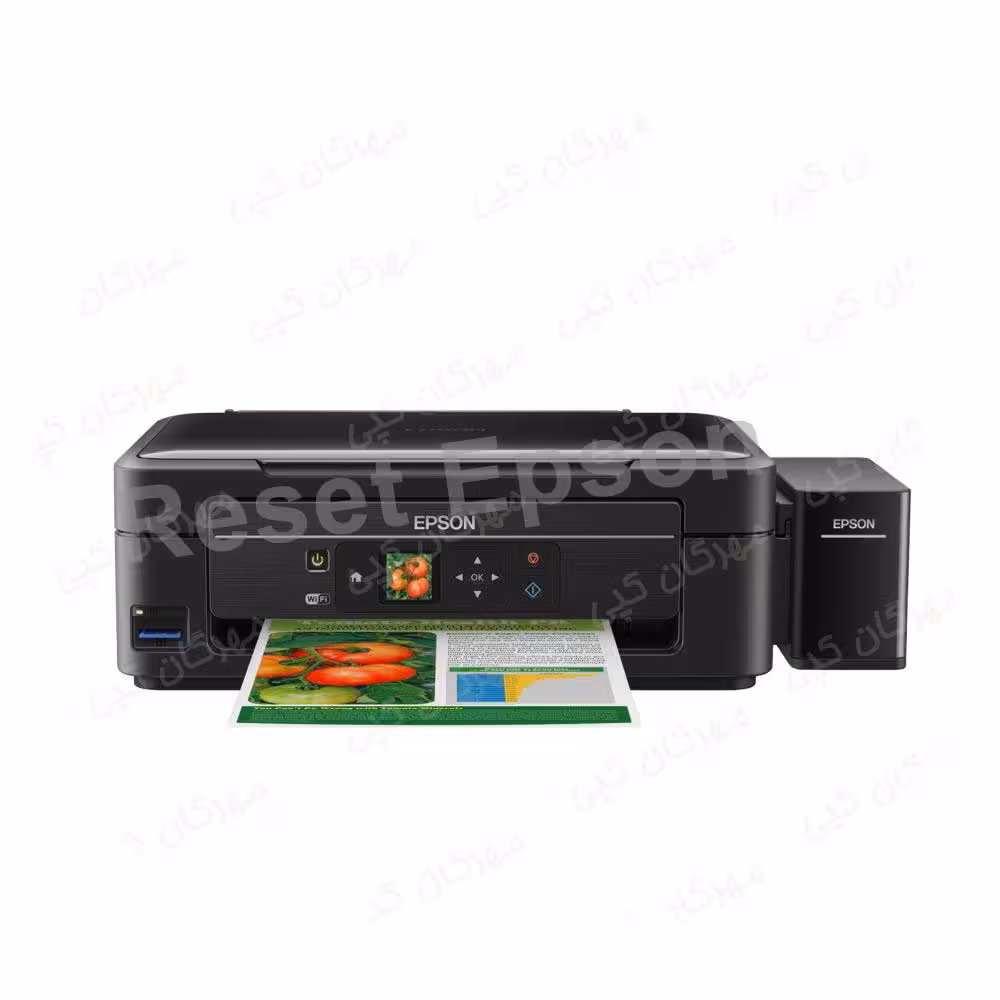 ریست پرینتر اپسون مدل Epson L455