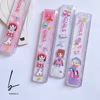 خط کش آکواریومی 20 سانتی مدل دختر