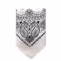 دستمال سر و گردن سفید BA1028