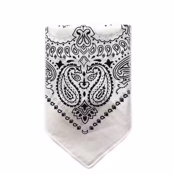 دستمال سر و گردن سفید BA1028