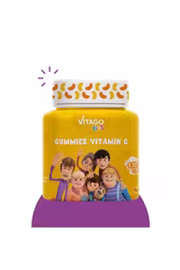 پاستیل جویدنی ویتامین C کودکان Vitago - بسته 60 عددی