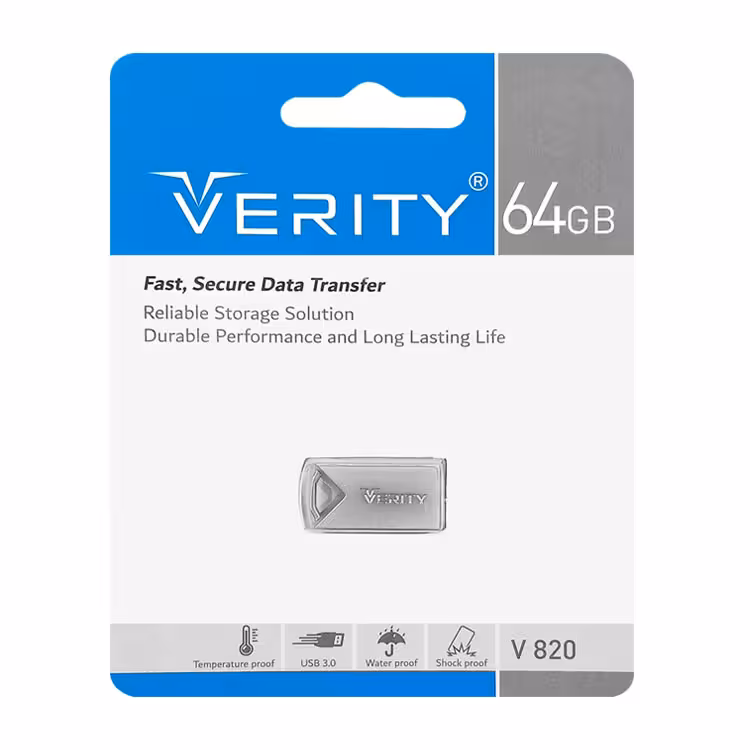 فلش 64 گیگ وریتی Verity V820 USB3.0