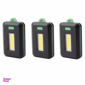 چراغ قوه مدل cob بسته 3 عددی