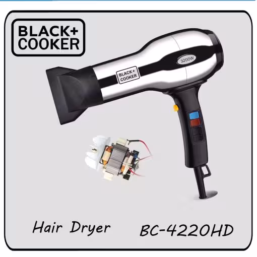 سشوار بلک اند کوکر مدل 4220 / BLACK  COOKER BC-4220HD