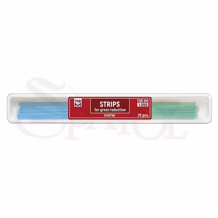 نوار پرداخت کامپوزیت Strips for Gross Reduction 1.050 برند Torvm نوار استریپ پالیش