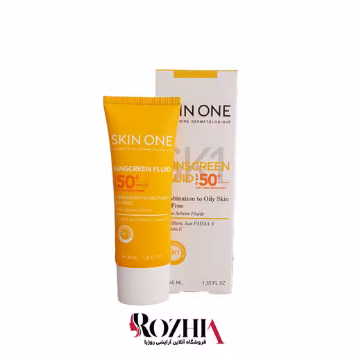 ضد آفتاب بی رنگ SPF50 فاقد چربی اسکین وان 40 میلی لیتر