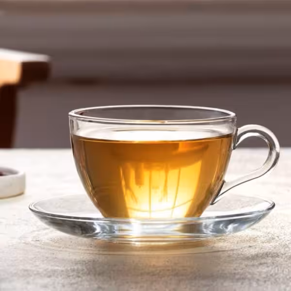 پاشاباغچه - فنجان نعلبکی چایخوری بیسیک 97948