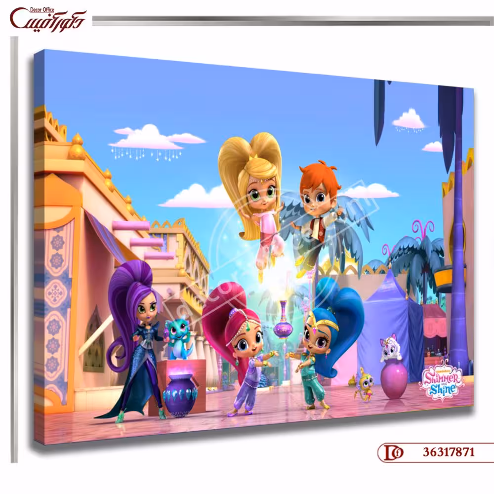 تابلو کودک دخترانه کد R7871