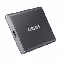 هارد SSD اکسترنال سامسونگ مدل T7 Portable Grey ظرفیت 1 ترابایت