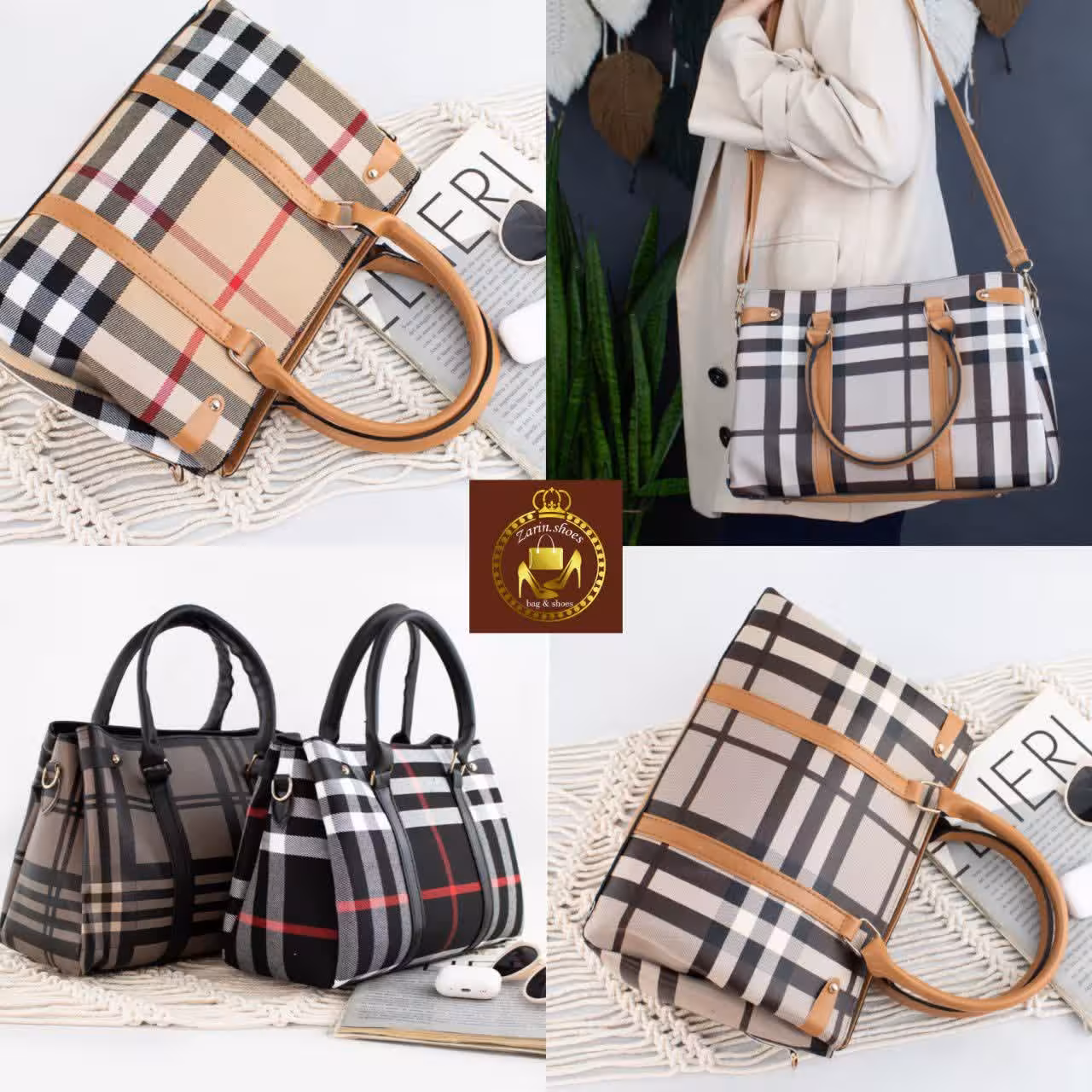 کیف بزرگ زنانه دستی و دوشی کد 5494