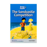 کتاب داستان کوتاه سطح 1 کودکان The sandcastle competition Family Readers