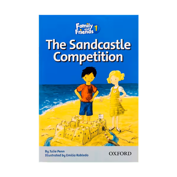 کتاب داستان کوتاه سطح 1 کودکان The sandcastle competition Family Readers
